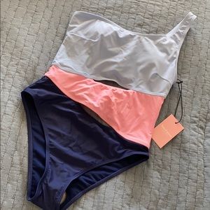 Juicy Couture One Piece Cut Out Swimsuit.